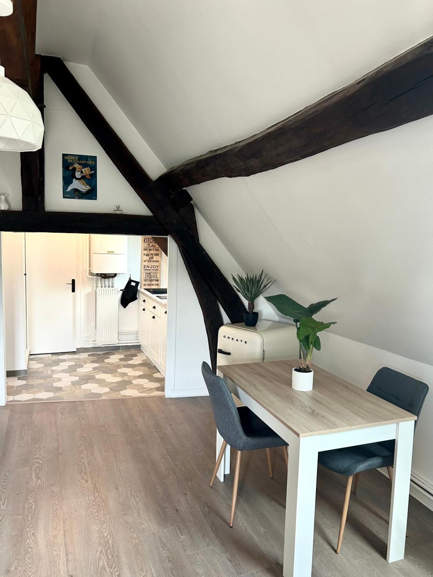 L Ecuyer Appartement Au Coeur Du Quartier Historique ชาร์ตร ภายนอก รูปภาพ